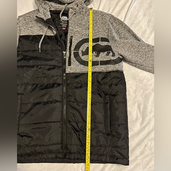 Ecko Unltd Hybrid Men Jacket Black And Gray Size Medium - Picture 4 of 9